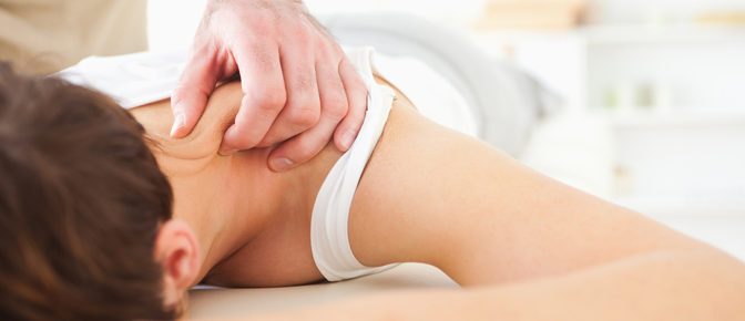 Nackenmassage
